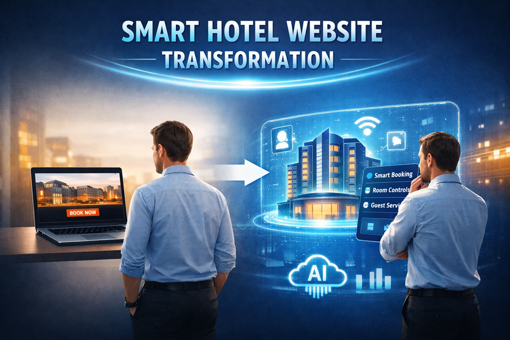 How to Transform Your Traditional Hotel Website into a Smart Hotel Website