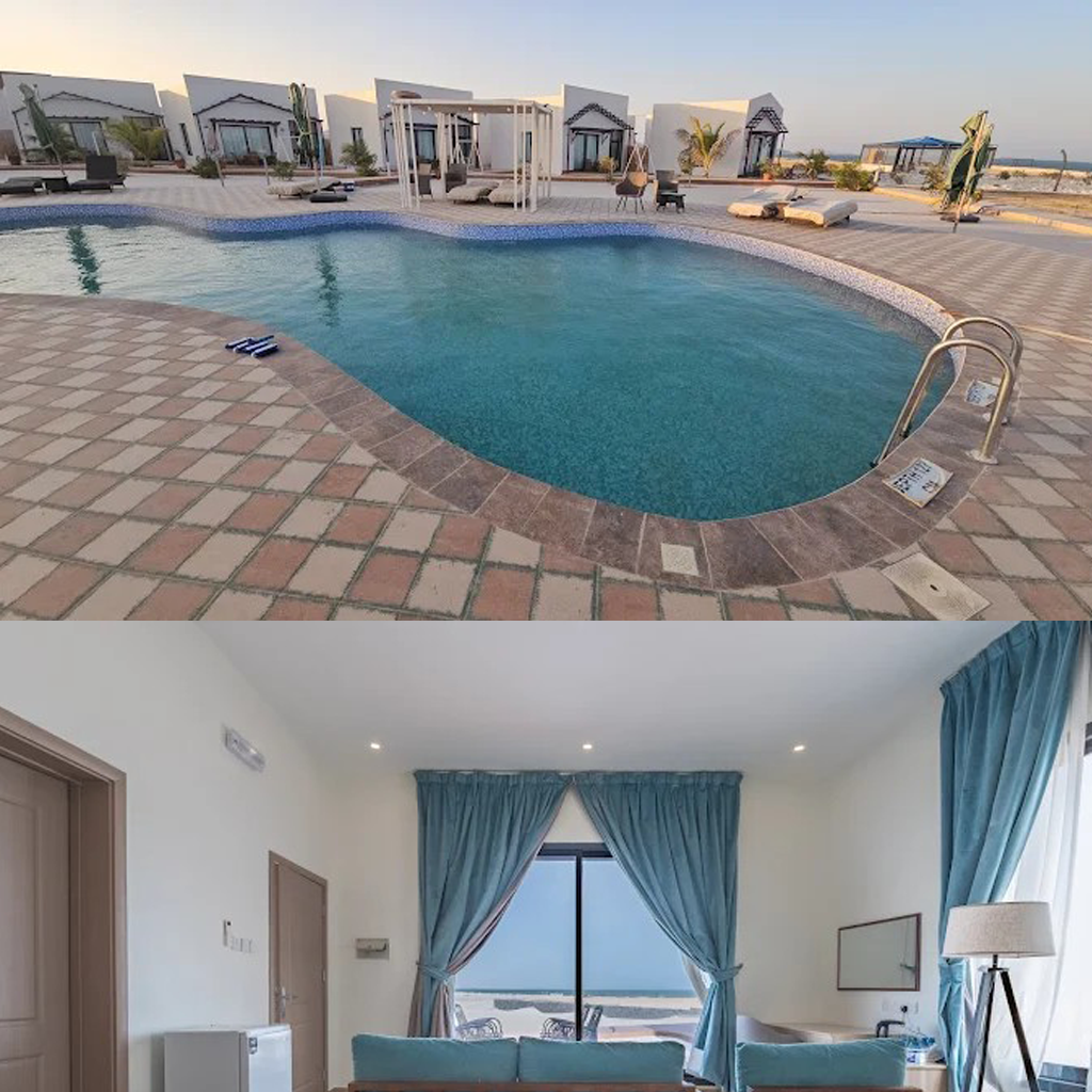 White Sugar Dunes Resort - Luxury Resort in Oman with Swimming Pool